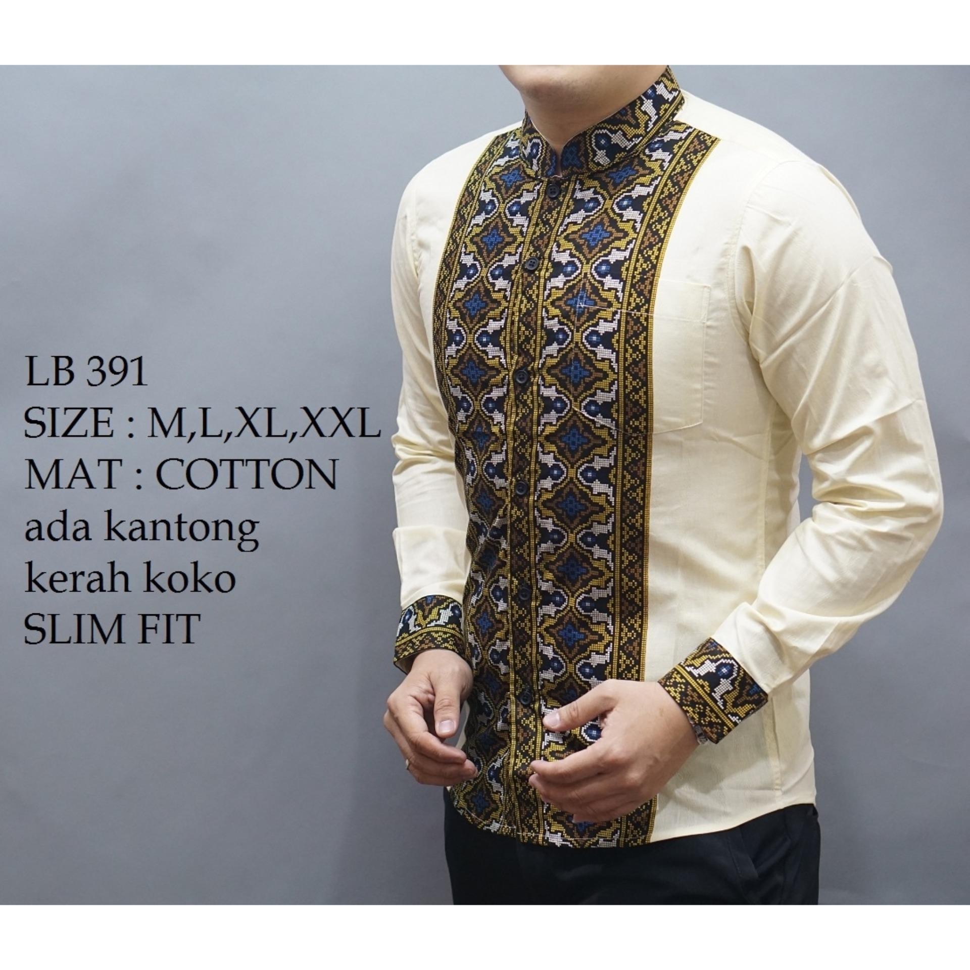 Baju Kemeja KOKO Pria / Baju Muslim Pria / Koko Modern / Busana Muslim