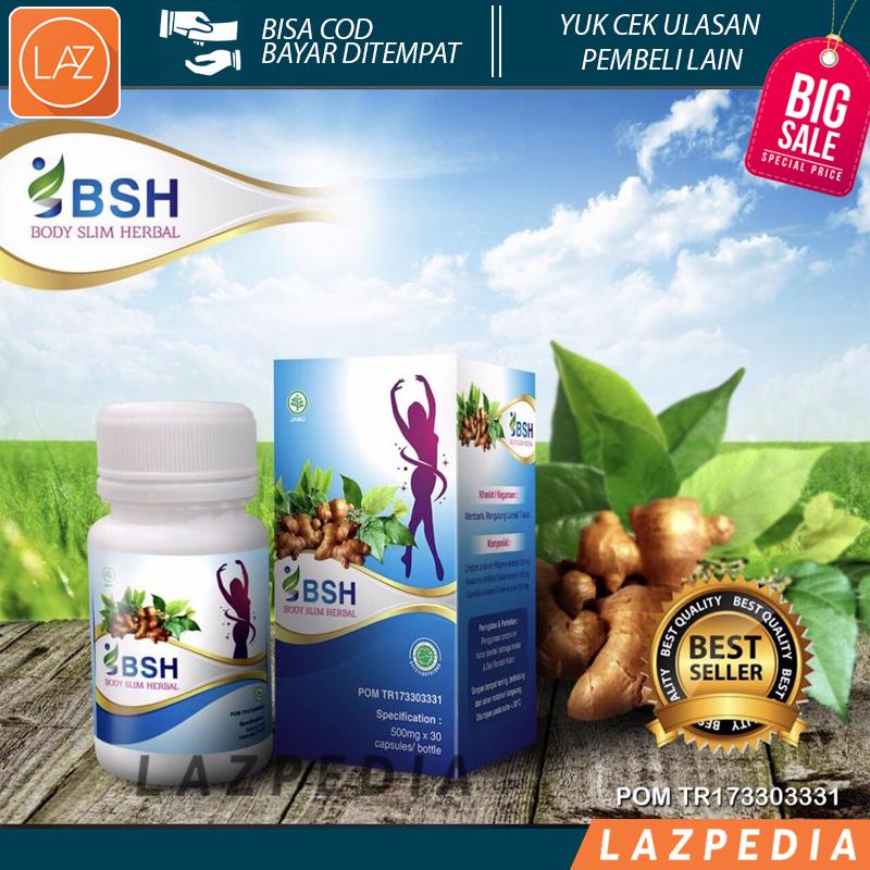 BSH Body Slim Herbal Pelangsing Tubuh Original 30 Capsul BPOM Dan Bisa Track Tidak Original Uang Kembali