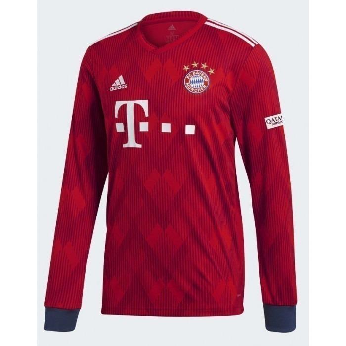 Jersey Bola bayern munchen home LS lengan panjang musim 2018/19 new