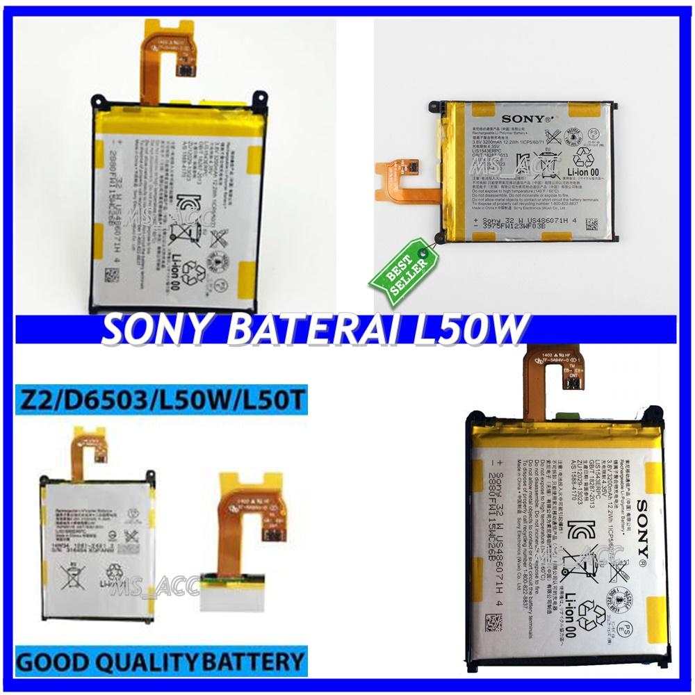 Sony Baterai / Battery L50W For Sony Xperia Z2 Original - Kapasitas 3200mAh ( barang bagus )