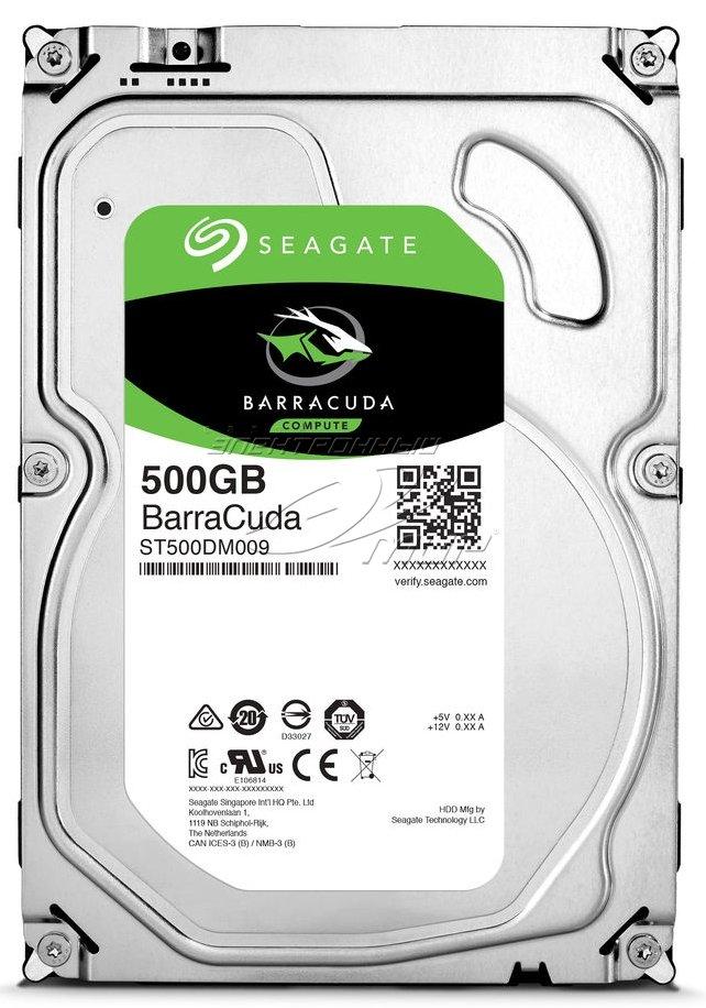 Harddisk Internal PC 500GB HDD SATA 3.5 (Seagate Barracuda)