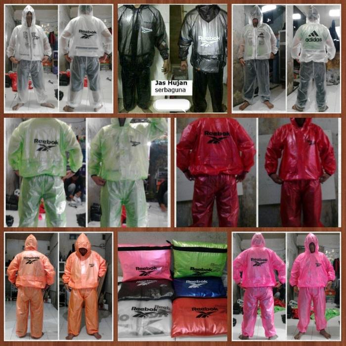 Jas Hujan / Jaket Sauna / Jaket Multifungsi Reebok / Jas Hujan Anak /