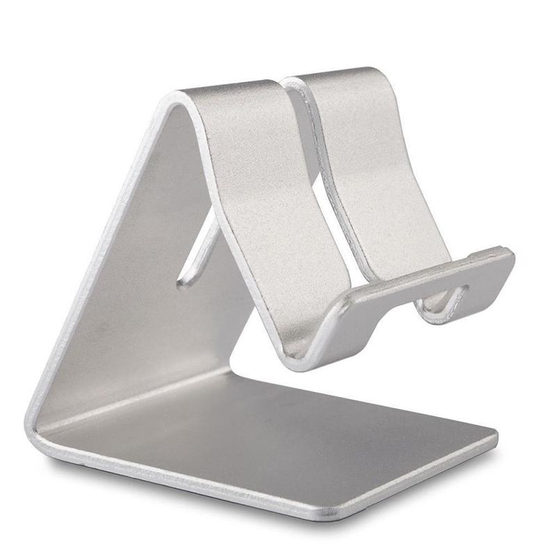 Universal Aluminum Alloy Cell Phone Desk Stand Holder For Samsung Iphone Tablet Pc