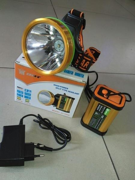 Senter Kepala Blor Power Aki A(AT-702B) + Power Bank