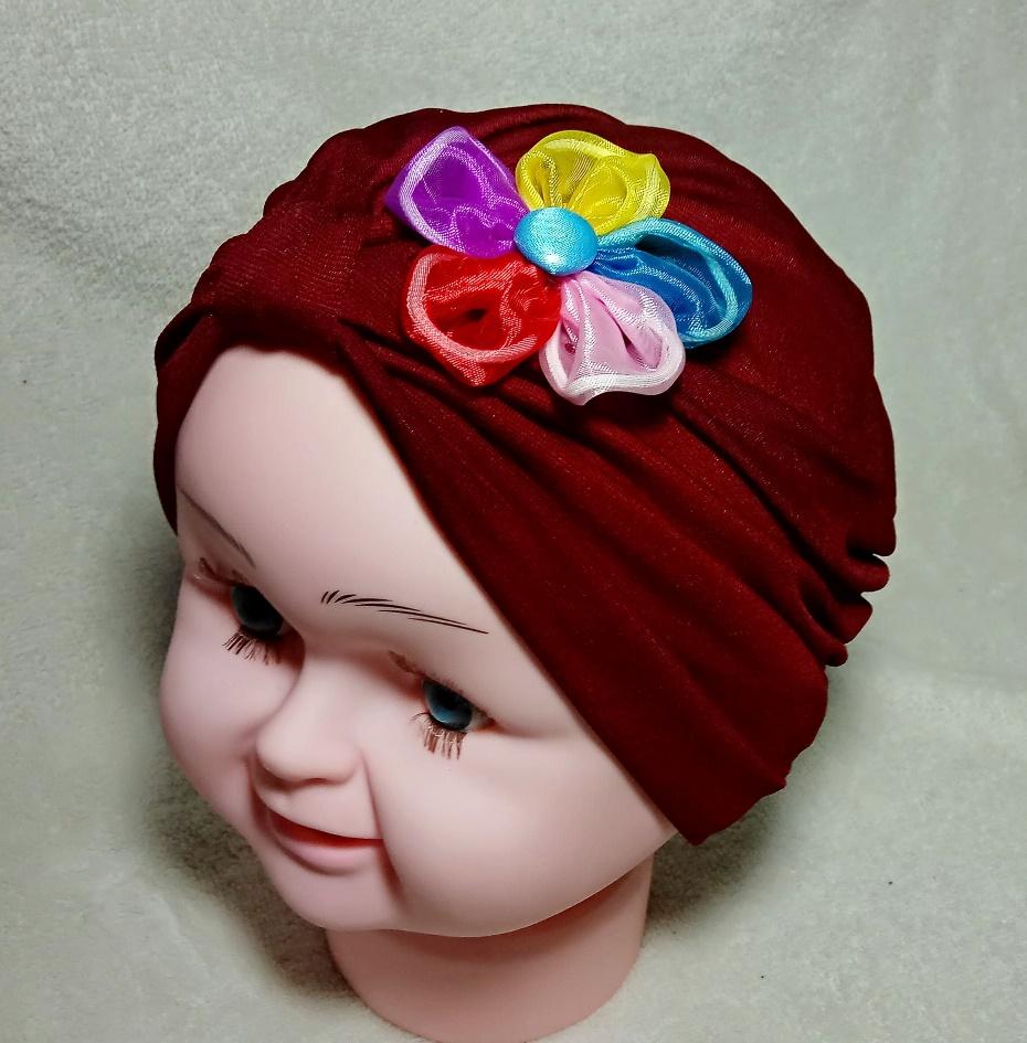 Turban Bayi Anak Miniflow Single hijab kerudung aksesories headband