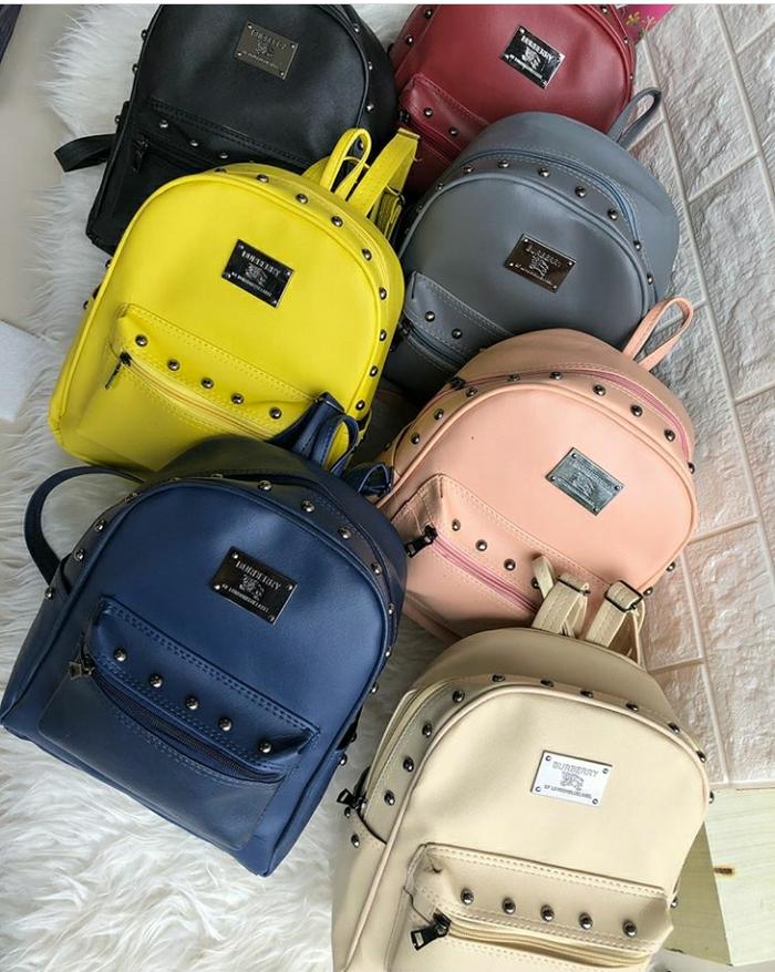 Tas Cewek/Wanita Ransel Burberry Stude Best Seller Bagus Cantik Murah
