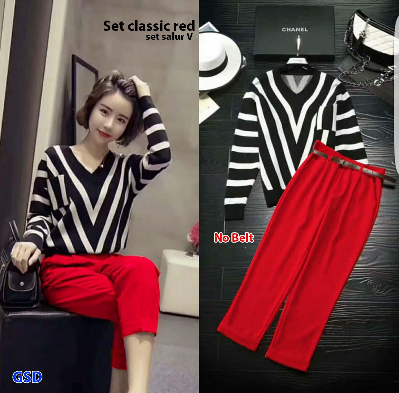 GSD - Baju Wanita / Baju Setelan Wanita / Baju Cewek / Baju Remaja / Baju Santai / Baju Casual / Set Classic GSD - Baju Wanita / Baju Setelan Wanita / Baju Cewek / Baju Remaja / Baju Santai / Baju Casual / Set Classic