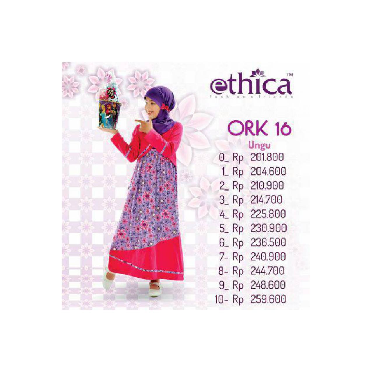 Busana Gamis Anak Aini Ethica