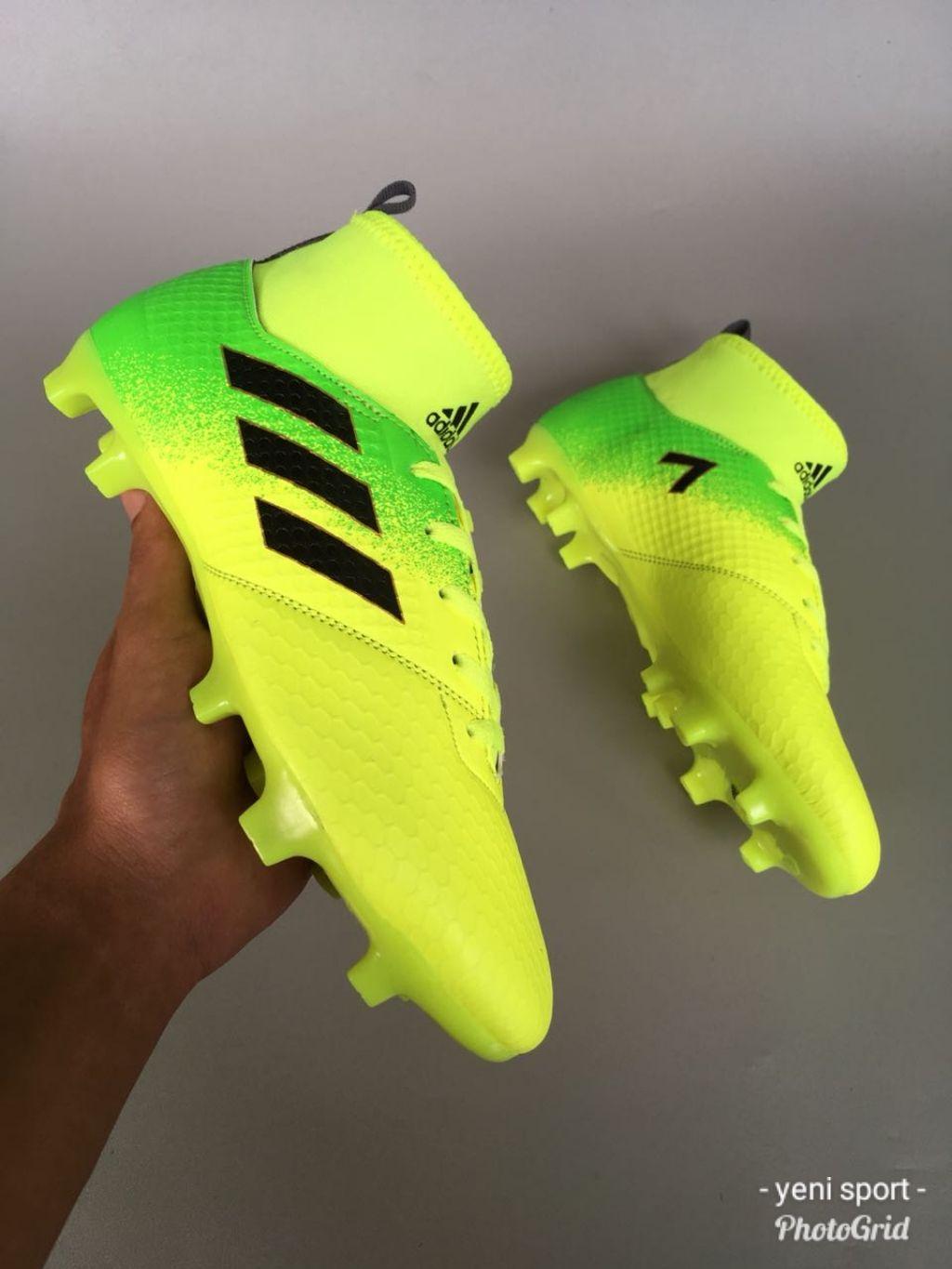 Sepatu Bola Futsal Anak Adidas Nike Hijau Stabilo