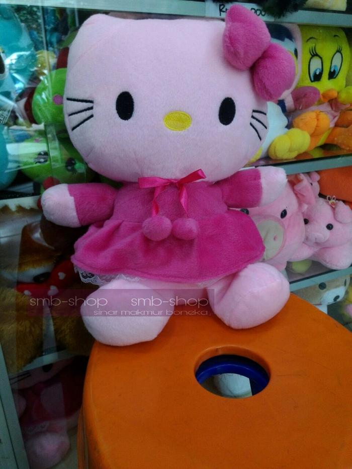 Boneka mainan anak perempuan Hello kitty lucu