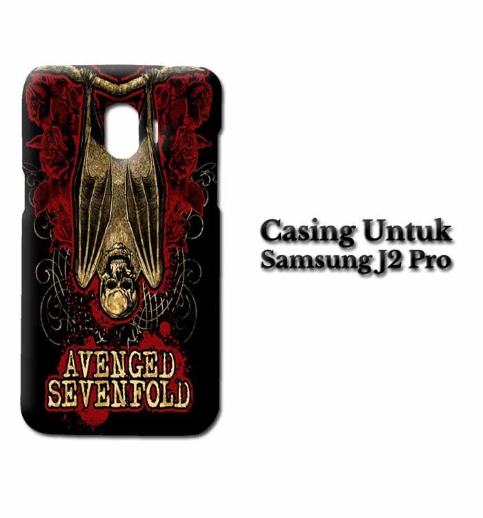 Casing Samsung J2 Pro Avenged Sevenfold A7X Custom Hard Case Cover