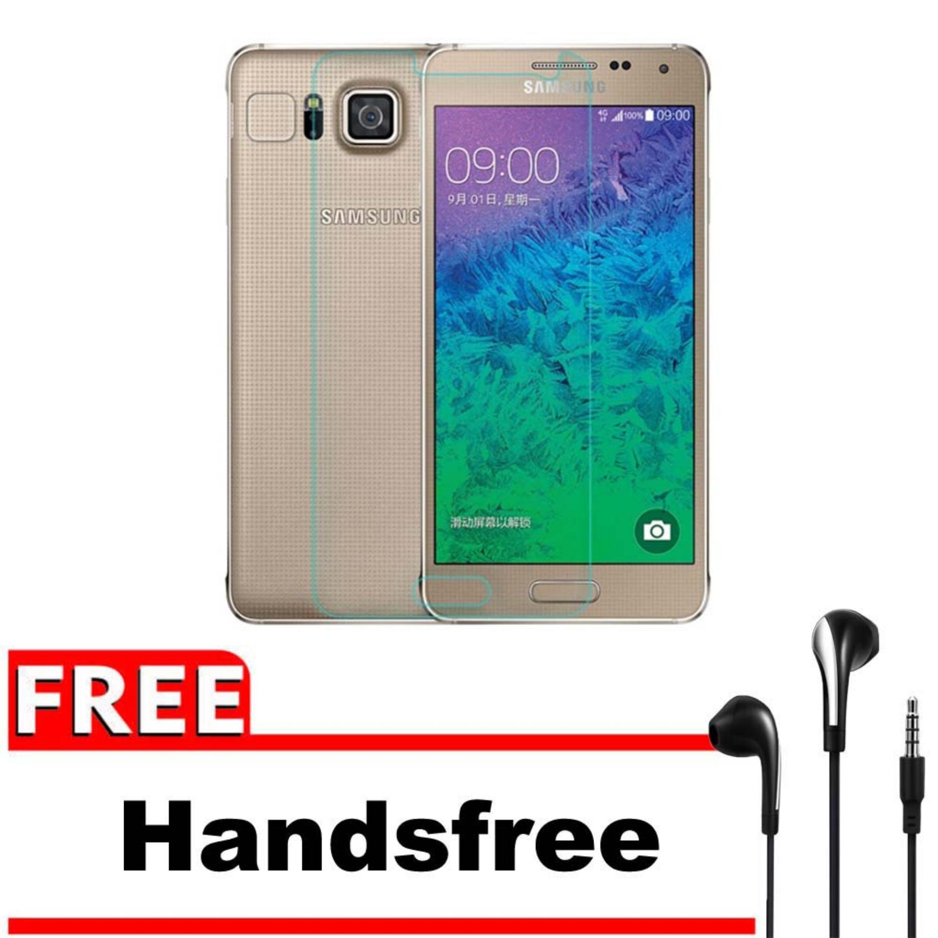 Ultra Tipis 03 Mm Transparansi Hd Pelindung Layar Kaca Temper Vn Samsung Galaxy Alpha G850 Duos Tempered Glass 9H Screen Protector 0 32mm