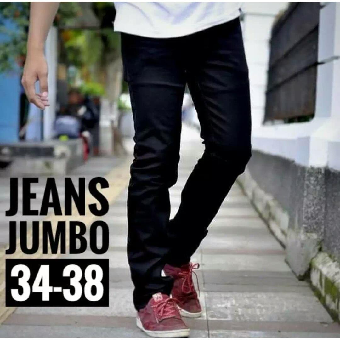 Celana Jeans Skinny Pria Big size / Jumbo 