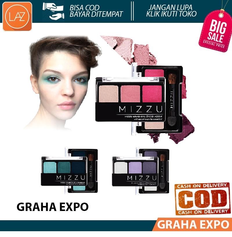 Mizzu Gradical Eye Shadow Waterproof Perona Mata Cosmetic Kosmetik Kecantikan Eyeshadow Laz COD Graha Expo