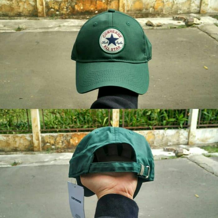 Topi Converse Baseball Logo Basic Green Original - o2wSvA