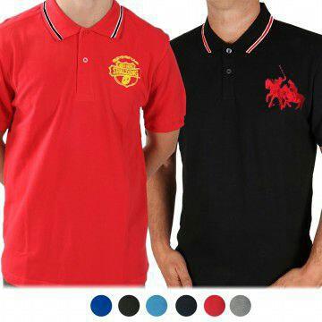 Kaos Polo Bordir Berkerah Modis dan Trendi