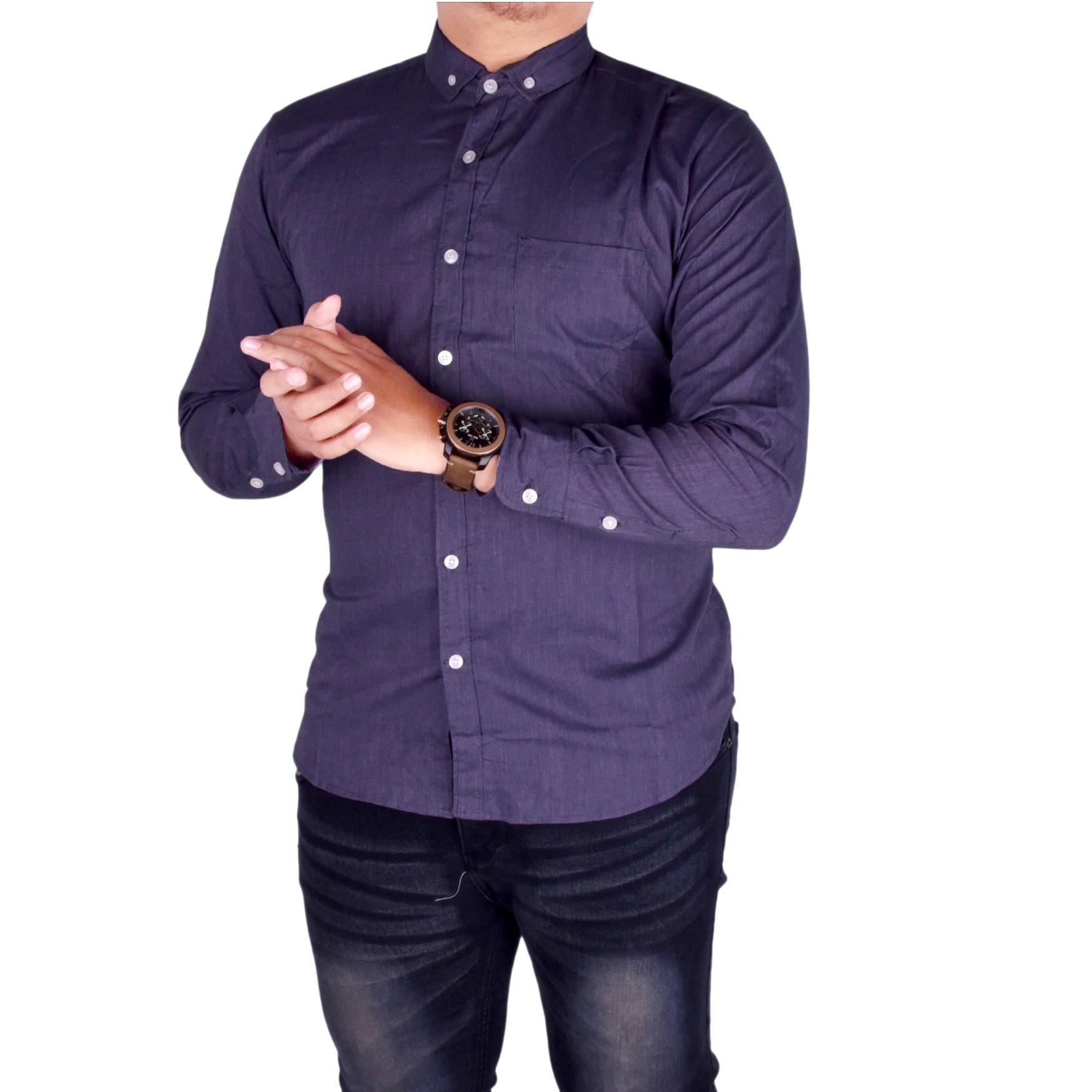 Dgm_Fashion1 Kemeja Lengan Panjang Pria Kantoran/Kemeja Polos/Kemeja Batik/Kemeja Casual/Kemeja Distro/Kemeja Jeans/Kemeja Denim/Kemeja Wol/Kemeja Pantai/Kemeja Flanel/Kemeja Panjang/Kemeja Songket/Kemeja Formal/Kemeja HEM PX 5234