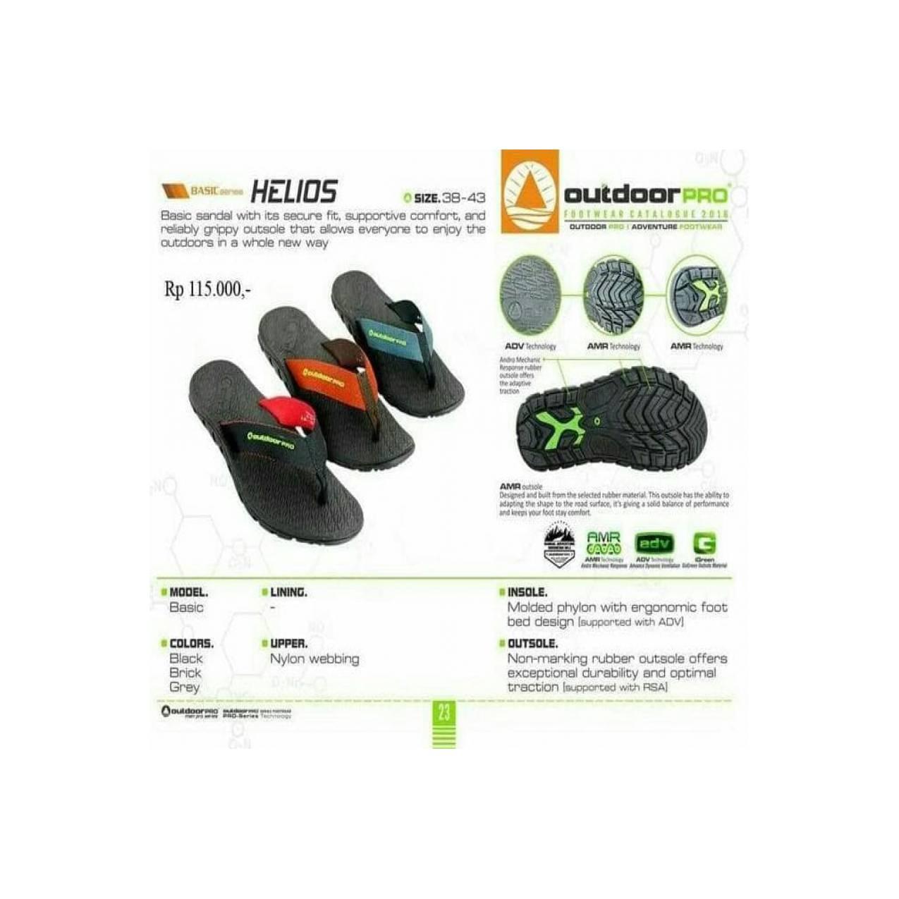 Jual Sandal Outdoor Pro Seri Helios Not Eiger Consina Rei Boogie Murah