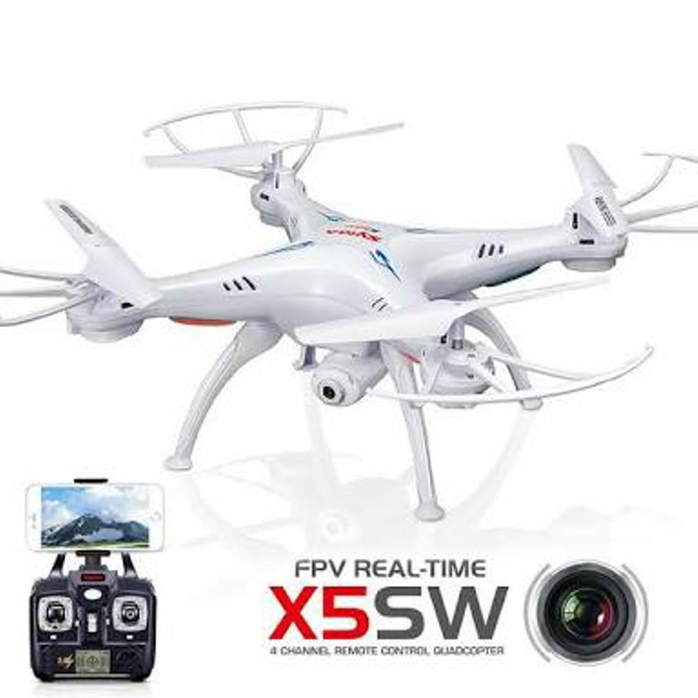 Syma X5SW WIFI RC Drone FPV Quadcopter With 2.0MP HD Camera - Putih Syma X5SW WIFI RC Drone FPV Quadcopter With 2.0MP HD Camera - Putih