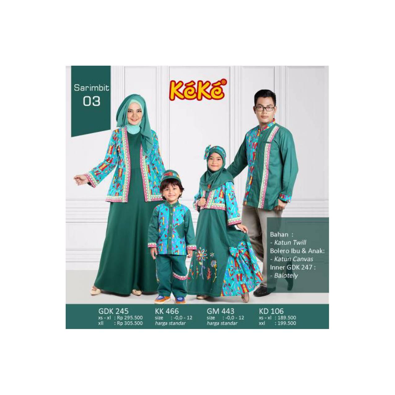 Sarimbit Keluarga merk Keke