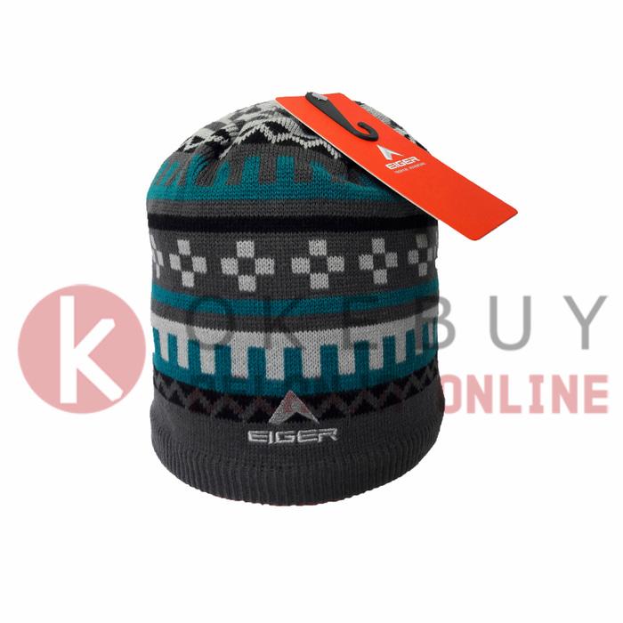 Harga Diskon!! Topi Kupluk Eiger A283 Green Delphic - Neff Headwear Beanie - ready stock