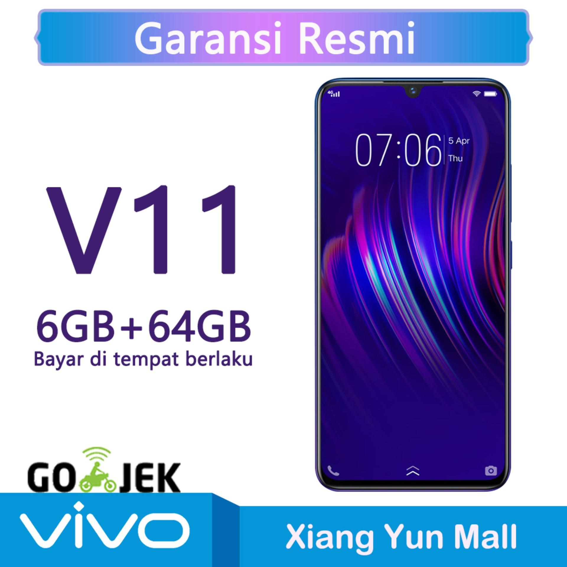 Vivo V11 6GB/64GB - 6.3 inches Depan 25MP Ponsel AI Octa-core 2.0GHz Garansi resmi