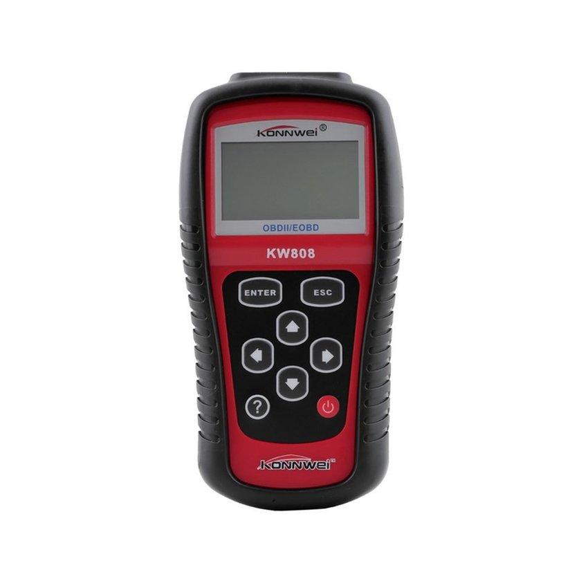 KW808 Eobd OBDII 2 Mobil/Kendaraan Mesin Pemindai Diagnostik Alat Pembaca Kode