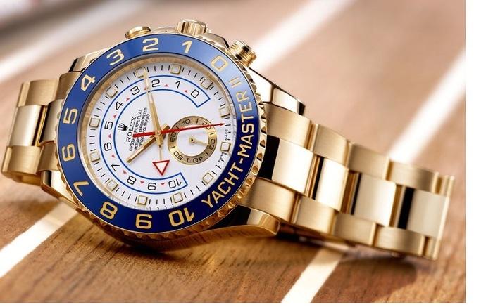 Jam Rolex Yacht-Master II Blue Ceramic Automatic / Gold - Bergaransi