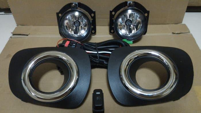 foglamp / fog lamp / lampu kabut pajero sport 2010 / 2011/ 2012 / 2013 | ( lampu mobil hid plafon depan rem sorot led h4 kabut fog lamp tembak variasi strobo rem toyota innova hid avanza osram )