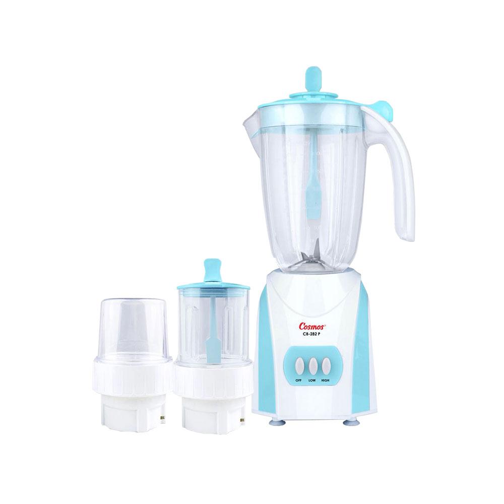 Cosmos CB282P – Blender Plastik 2 Liter Stainless Steel Original, Murah, Garansi