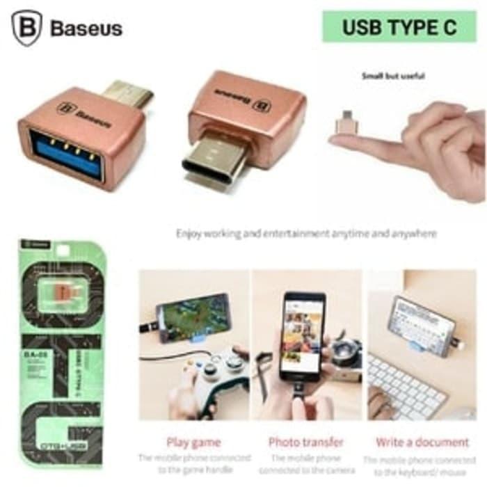 OTG TYPE C merk Baseus USB 3.0/TYPE-C