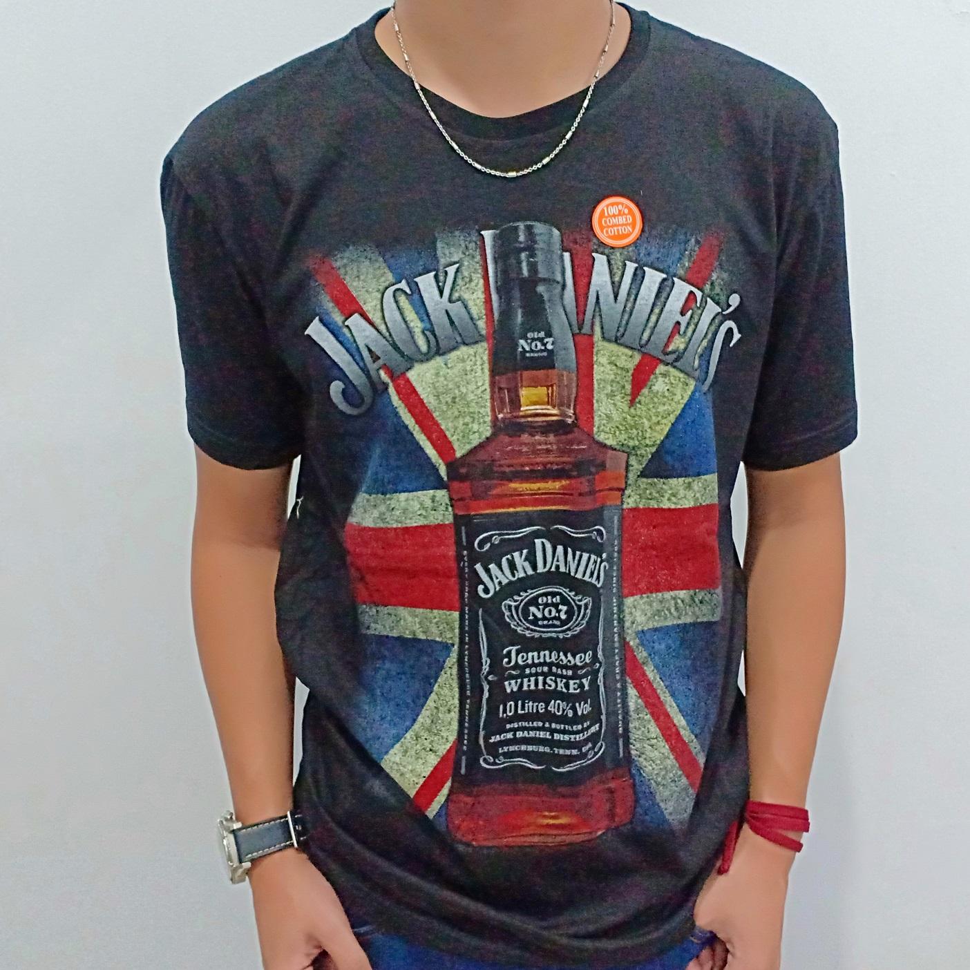 Master Tee - Kaos Distro T-Shirt Fashion 100% Soft Cotton Combed 30s Pria Wanita Cewe Cowo Baju T – Shirt 3D Terbaru Baru Kekinian Animasi Gambar / Kaos Jack Daniel / Batik Full Printing Kaos Termurah Berkualitas Kaos Disto Premium