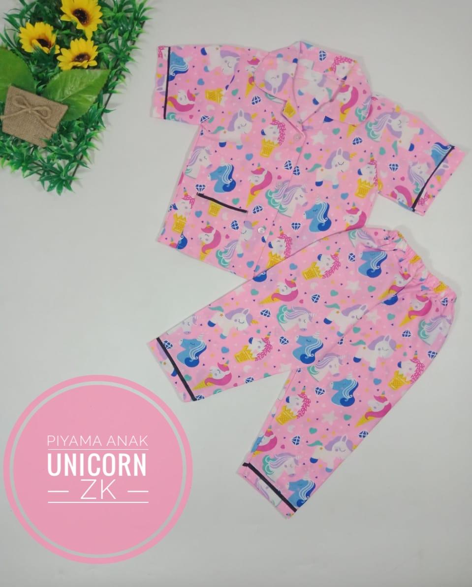 BAJU TIDUR / PIYAMA ANAK KIDS (0-4TAHUN) MOTIF CEWEK