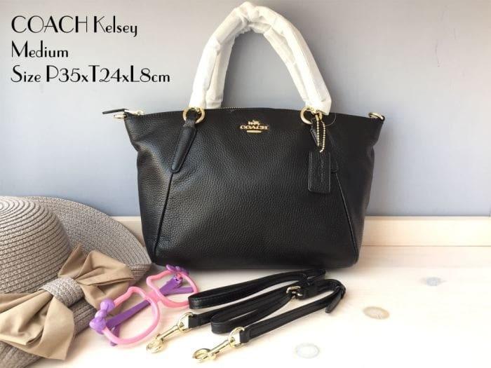 Est Small Handbag Coach Best Quality Product Deals Coach Kelsey Satchel Size M Medium Tas Handbag Original Ori Murah