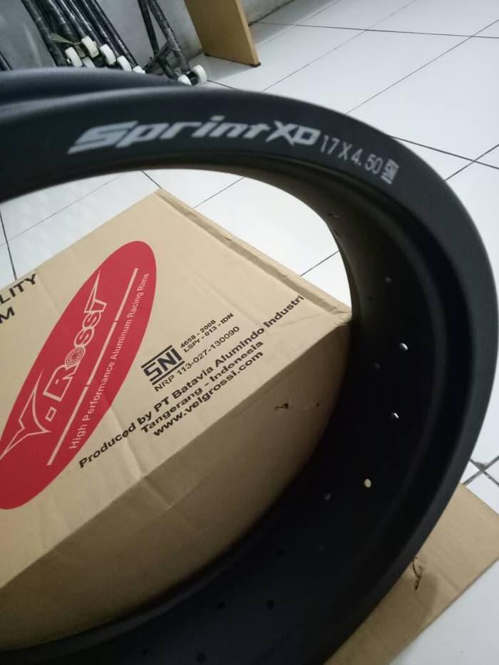 Velg Rossi 450 Ring 17. Velg Rossi Tapak Lebar 450