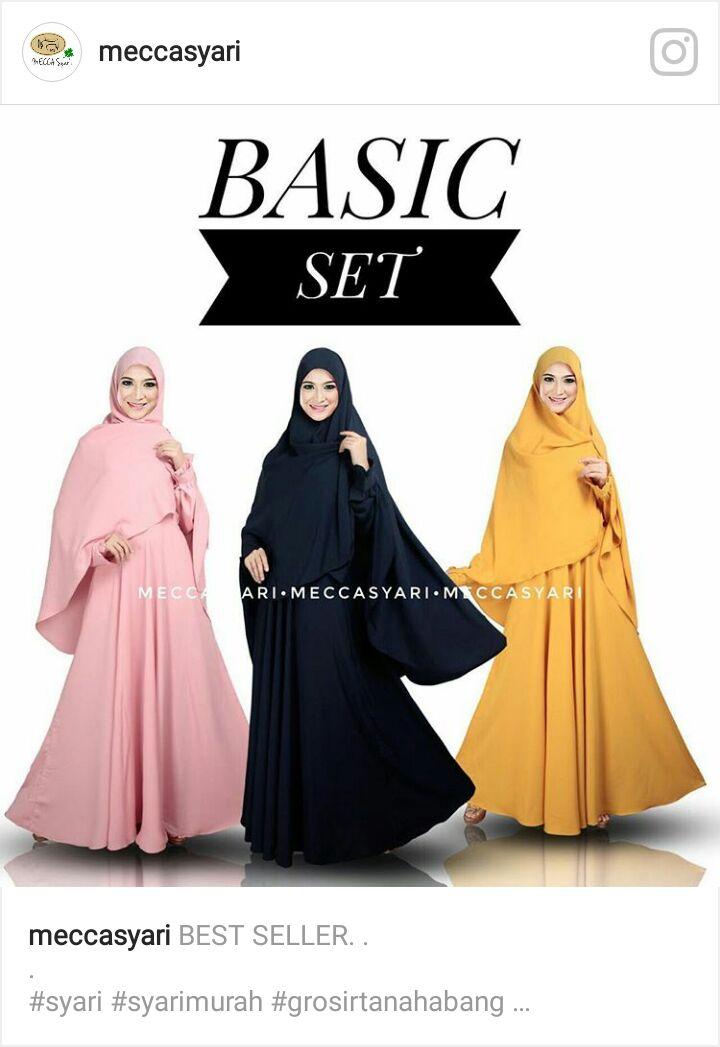 baju syari hitam terbaru bahan bagus jahitan rapi harga murah