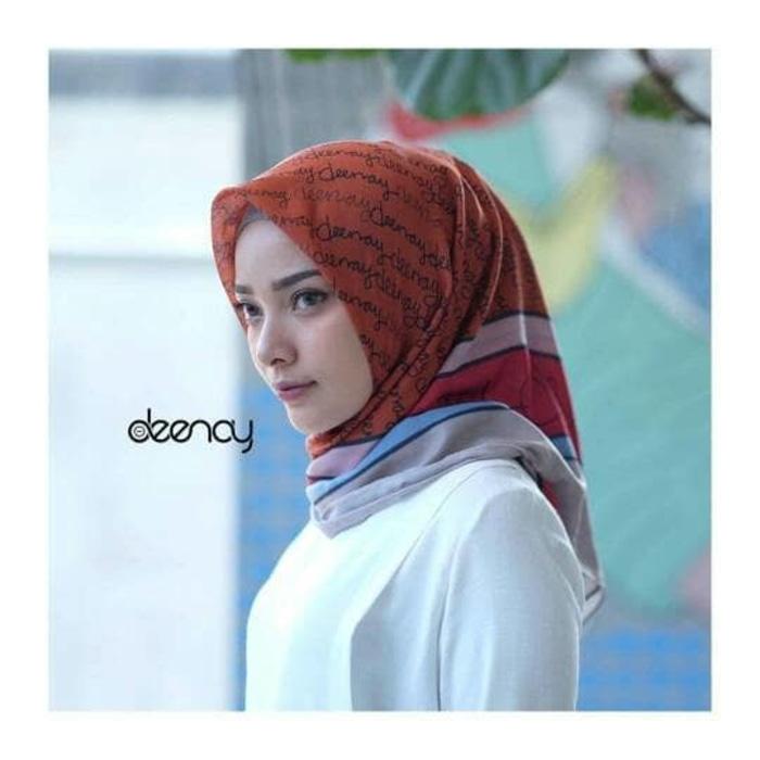 HIJAB PRINTING / JILBAB SEGI EMPAT DEENAY - IZORA