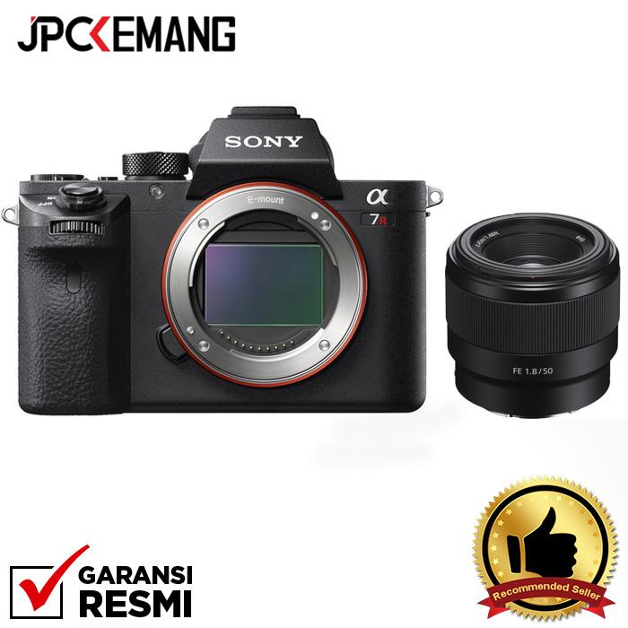 Sony Alpha A7R II / A7R Mark II + FE 50mm F/1.8 jpckemang GARANSI RESMI