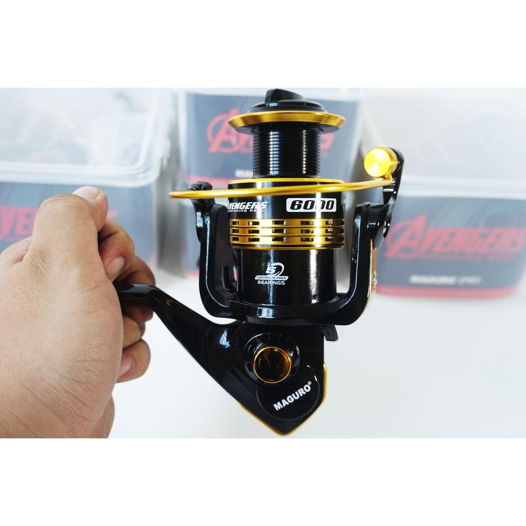 REEL PANCING LAUT TERLARIS MAGURO AVENGER 6000 TERMURAH ORIGINAL Variasi Tidak Ada