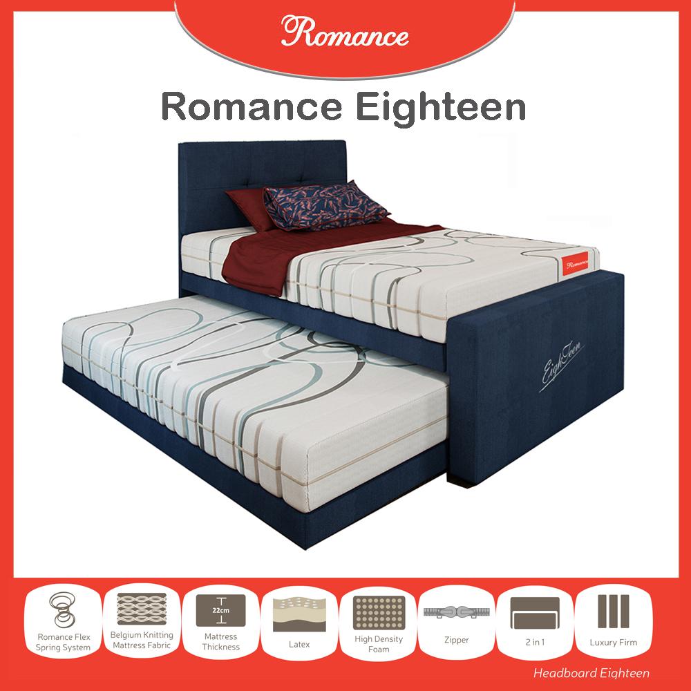 Spring Bed Romance 2in1 Eighteen Uk.140x200Cm