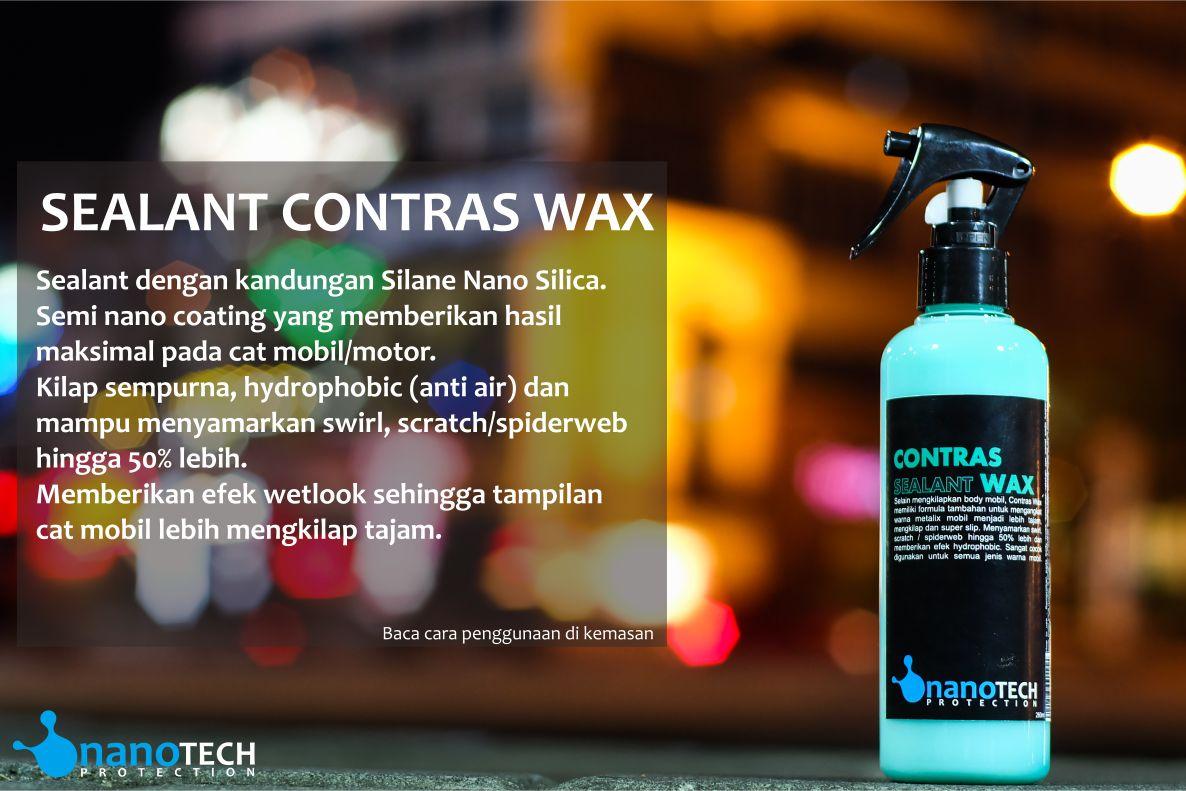 Sealant Contrast Wax Quick Spray Sealant Protection Guard Coating 265ml - Nanotech Protection