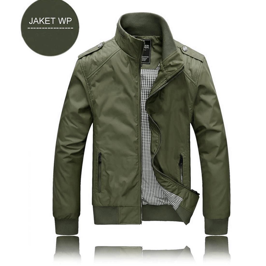 Jaket Denim Traveling Hijau Army Anti Air Tahan Angin.Gunung Pria & Wanita Distro BERMEREK Tersedia 5 Warna Terbaru DISKON