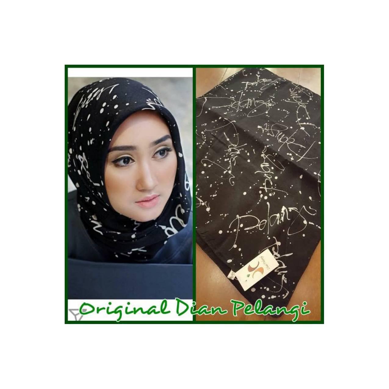 Jilbab Thaisilk Batik Abstrak By Dian Pelangi ( ORIGINAL ) Limited !!!