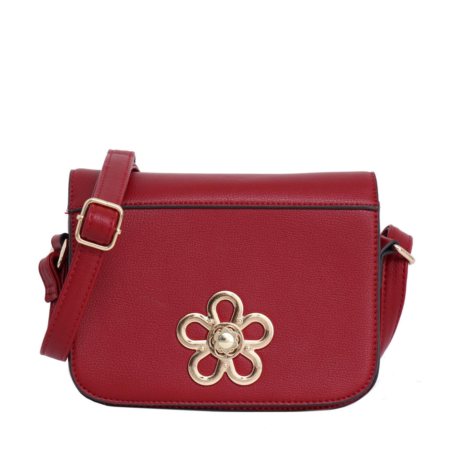 Lorica by Elizabeth Bayne Sling Bag Red