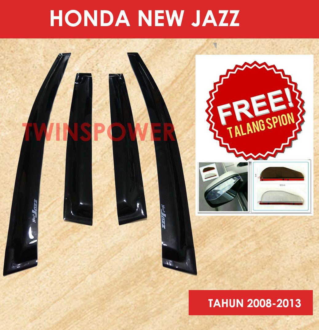 Talang Air Mobil Honda New Jazz + FREE Talang Spion