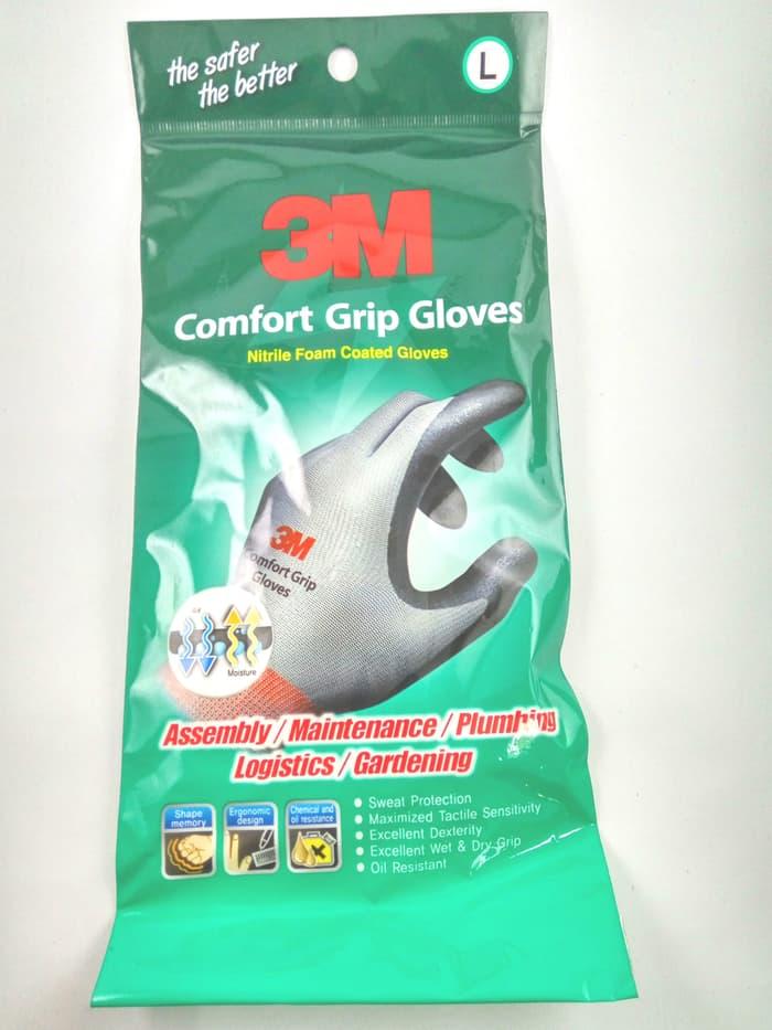 Comfort Grip Gloves / Sarung Tangan 3M size L