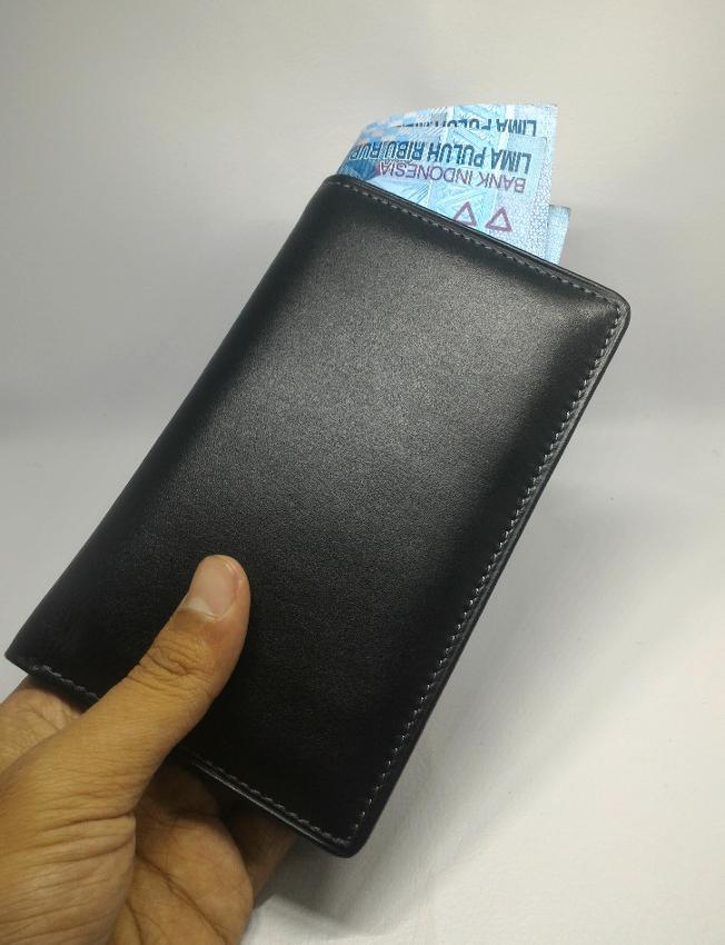 AchmadStore,Dompet Pria 3/4 Kulit Asli 100% Garut
