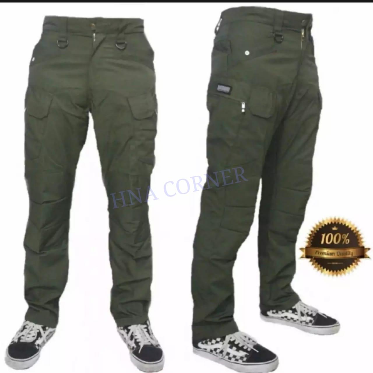 HNA Celana Panjang Tactical Blackhawk Army Premium