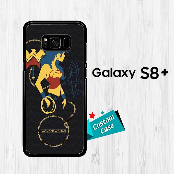 Wonder Woman Logo Y1303 Casing HP Samsung Galaxy S8 Plus Custom Case Cover