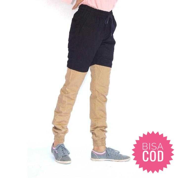 Jogger Sweat Pants Celana Tali Casual Panjang Chino Pria Wanita Unisex Cotton Twill Distro Bandung